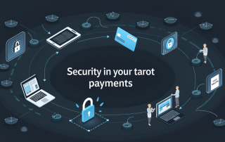 Protección de datos y seguridad en pagos para servicios de tarot. ¿Es seguro confiar?