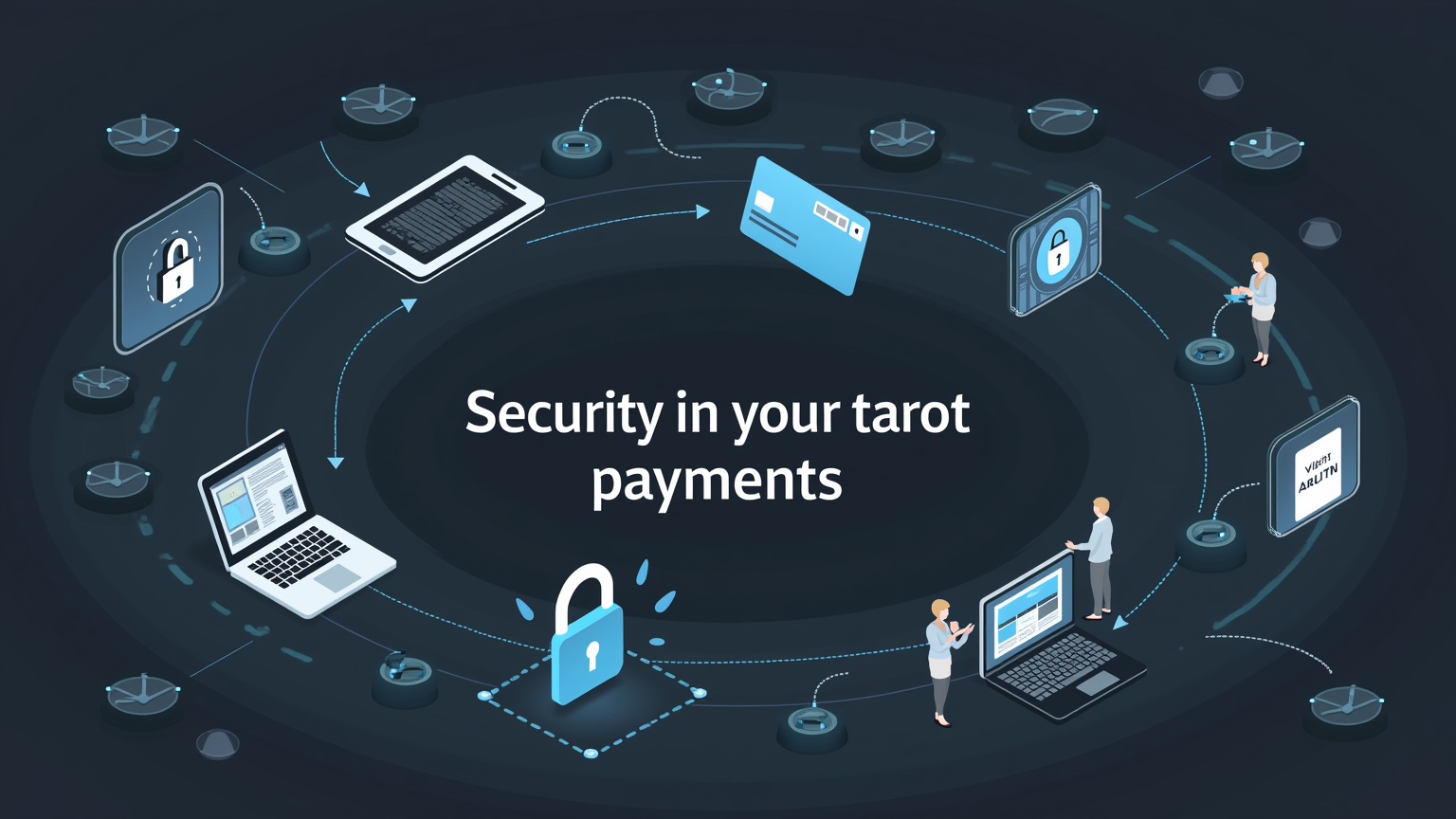 Protección de datos y seguridad en pagos para servicios de tarot. ¿Es seguro confiar?