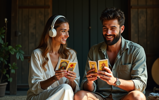Descubre la conexión entre música, frecuencias y elevación de vibración en el tarot